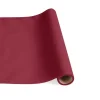 Paper Linen Solid Table Runner in Cranberry - 1 Each