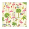 Party Flamingos Paper Luncheon Napkins - 20 Per Package
