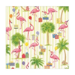 Party Flamingos Paper Luncheon Napkins - 20 Per Package