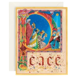 Peace Illumination Large Boxed Christmas Cards - includes 15 Boxed Christmas Cards & Envelopes