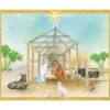 Peaceful Creche Scene Petite Boxed Christmas Cards - includes 15 cards & envelopes