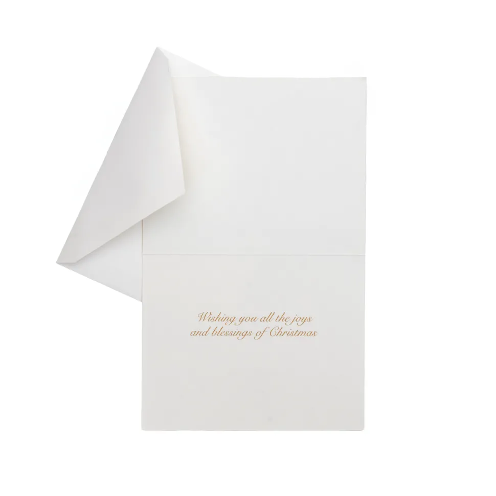 Peaceful Creche Scene Petite Boxed Christmas Cards - includes 15 cards & envelopes