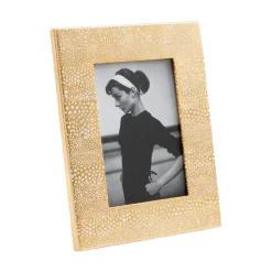 Pebble Gold 4" x 6" Lacquer Picture Frame - includes 1 frame