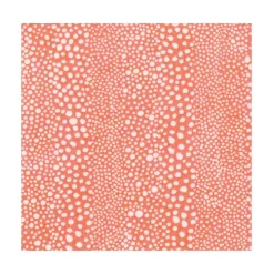 Pebble Paper Linen Luncheon Napkins in Coral - 15 Per Package