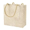 Pebble Small Square Gift Bag in Gold - 1 Each