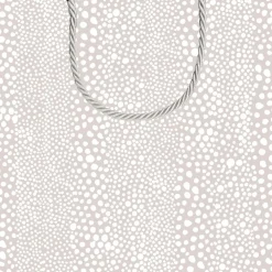 Pebble Small Square Gift Bag in Grey - 1 Each