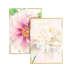 Peony Boxed Note Cards - 8 Note Cards & 8 Envelopes
