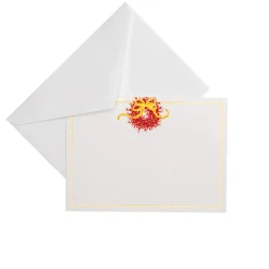 Pepperberry Foil Correspondence Cards - includes 20 Cards