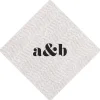 Personalized Double Initial Jute Cocktail Napkins