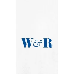 Personalized Double Initial Guest Towel Napkins