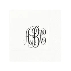 Personalized Monogram Cocktail Napkins