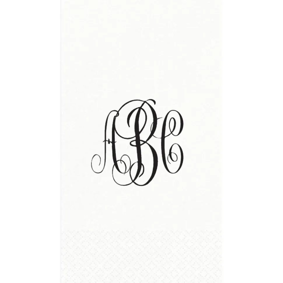 Personalized Monogram Guest Towel Napkins