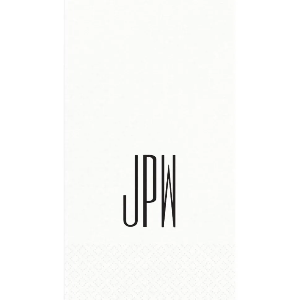 Personalized Monogram Guest Towel Napkins