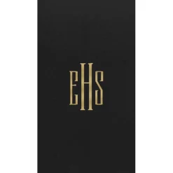 Personalized Monogram Paper Linen Guest Towel Napkins