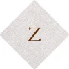 Personalized Single Initial Jute Cocktail Napkins