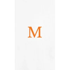 Personalized Single Initial Guest Towel Napkins