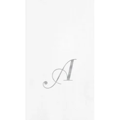 Personalized Single Initial Guest Towel Napkins