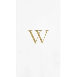 Personalized Single Initial Guest Towel Napkins