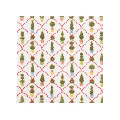 Petit Jardin de Noel Cocktail Napkins - includes 20 Cocktail Napkins