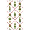 Petit Jardin De Noel Guest Towels - includes 15 Guest Towels