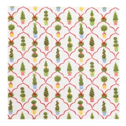 Petit Jardin De Noel Luncheon Napkins - includes 20 Luncheon Napkins