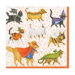 Pets in Costume Paper Luncheon Napkins - 20 Per Package