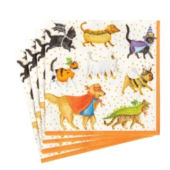 Pets in Costume Paper Luncheon Napkins - 20 Per Package