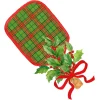 Plaid Pickleball Paddle Gift Tags - 4 Per Package
