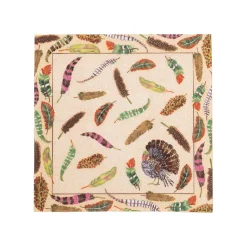 Plumage Cocktail Napkins - includes 20 Cocktail Napkins