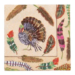 Plumage Luncheon Napkins - includes 20 Luncheon Napkins