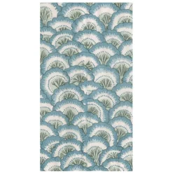 Pontchartrain Scallop Blue Guest Towel Napkins - 15 Per Package