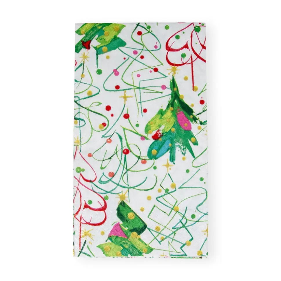 Pop Christmas Guest Towel Napkins - 15 Per Package