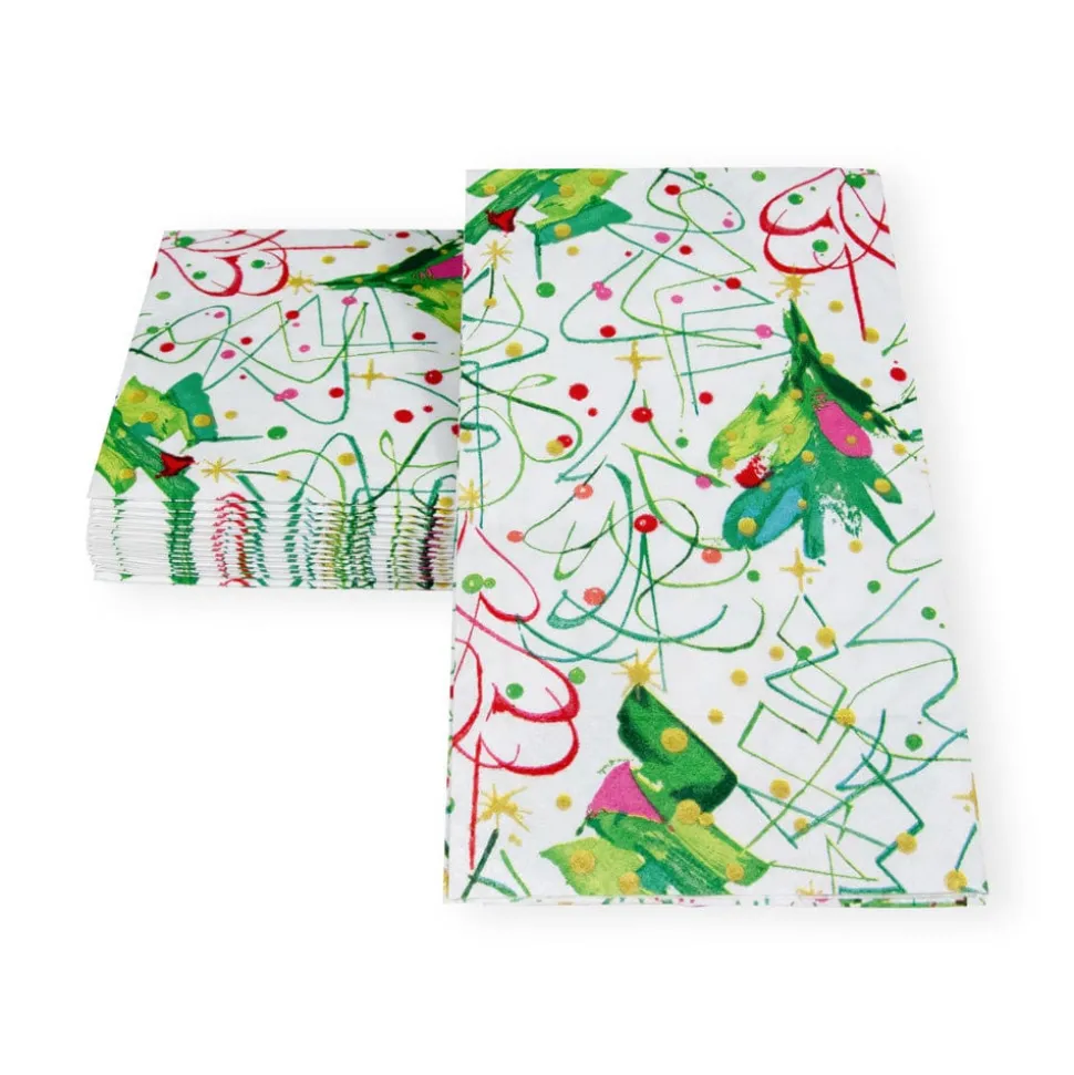 Pop Christmas Guest Towel Napkins - 15 Per Package