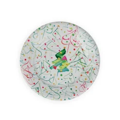 Pop Christmas Salad & Dessert Plates - 8 Per Package