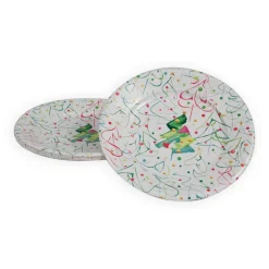 Pop Christmas Salad & Dessert Plates - 8 Per Package