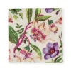 Porcelain Blooms Ivory Cocktail Napkins - 20 Per Package