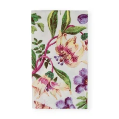 Porcelain Blooms Ivory Guest Towel Napkins - 15 Per Package