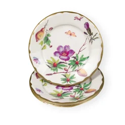 Porcelain Blooms Ivory Salad & Dessert Plates - 8 Per Package