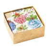 Porcelain Ornaments Boxed Paper Cocktail Napkins - 40 Per Box