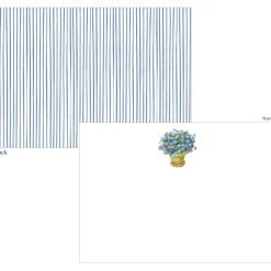 Potted Hydrangea Correspondence Cards - 12 Card & Envelopes