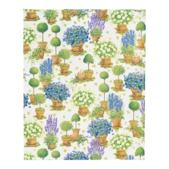 Potted Hydrangeas Guest Towel Napkins - 15 Per Package