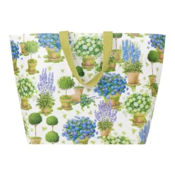 Potted Hydrangeas Large Tote Gift Bags - One Gift Bag Included