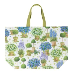 Potted Hydrangeas Large Tote Gift Bags - One Gift Bag Included