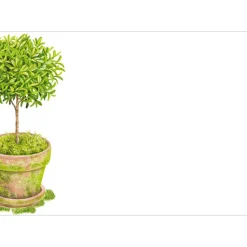 Potted Topiary Adhesive Labels - 12 Per Package