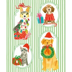 Presenting Pets Petite Boxed Christmas Cards - includes 15 cards & envelopes
