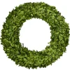 Preserved Boxwood Country Manor Wreath- 20" Round