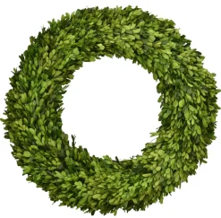 Preserved Boxwood Country Manor Wreath- 20" Round