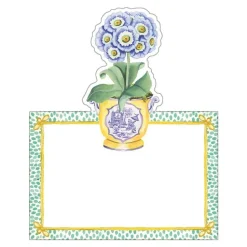 Primroses Place Cards Die Cut Package 8 In