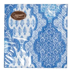 Provençal Cotton Blue Cocktail Napkins - 20 Per Package