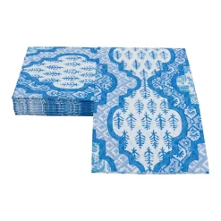 Provençal Cotton Blue Guest Towel Napkins - 15 Per Package